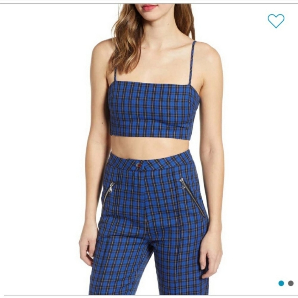 NWT Tiger Mist Ainsley Crop Top